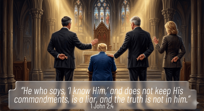 Walking in Darkness with&nbsp;Trump
